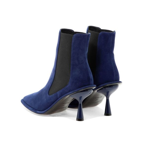Pierre Hardy Women's Blue Ankle Boots - Picture 4 of 5